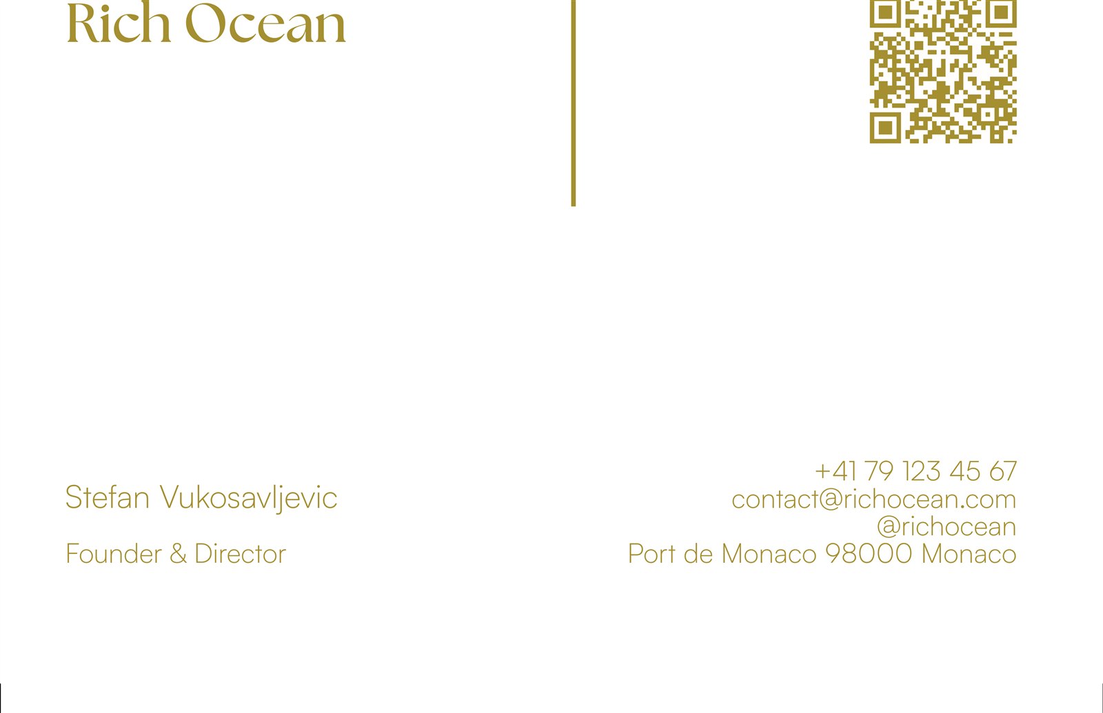 Carte de visite verso