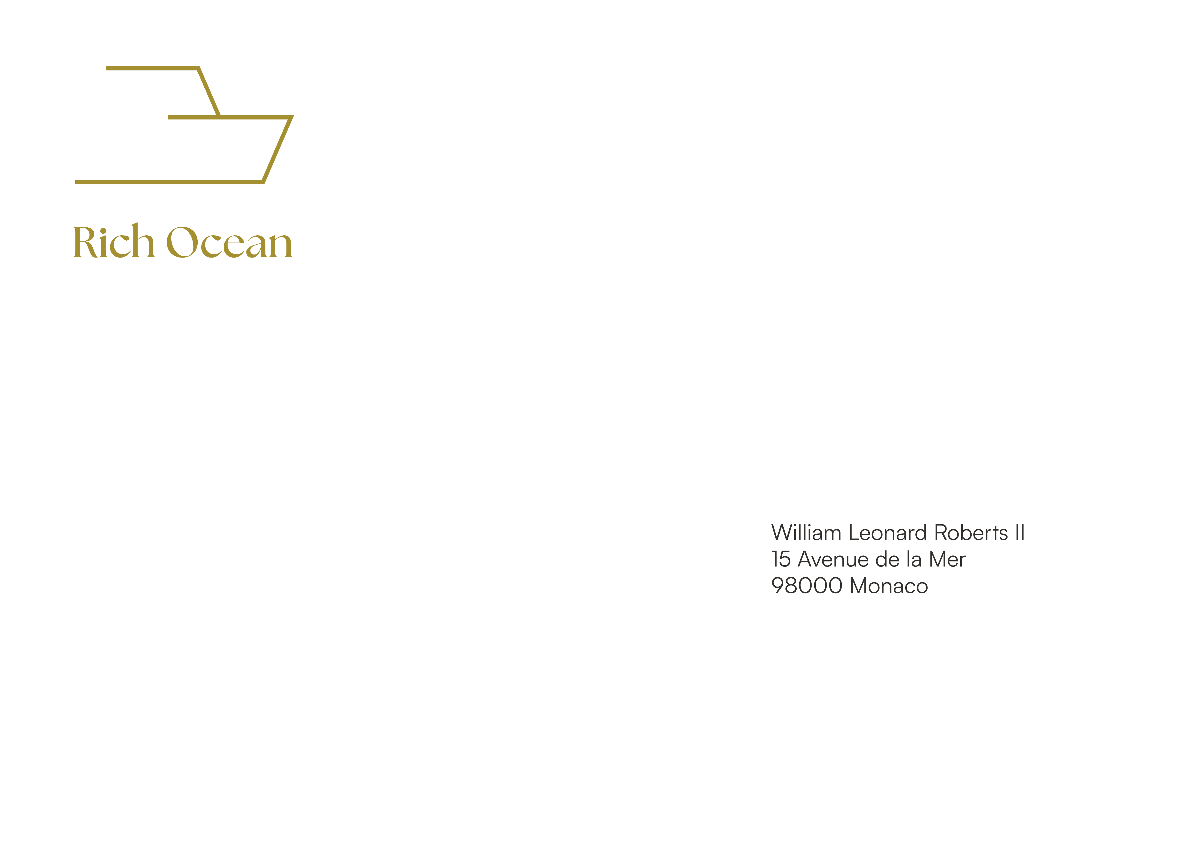 Enveloppe Rich Ocean